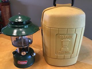 Vintage 1973 Cole Lantern Model 228h With Clamshell Case And Accessories