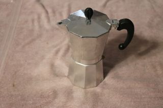 Vintage Bonjour Stovetop Expresso Coffee Maker 2 Cup Pot