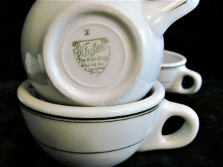Vintage Sterling Vitrified China Stoneware Restaurant Diner Ware Coffee Mug 3