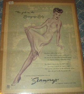 Vintage Ad,  Seamprufe,  Vintage Fashion,  Gga,  Tear Sheet