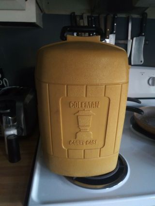 Coleman Premium Powerhouse Dual Fuel Lantern - 300000946 And Vintage Yellow Case