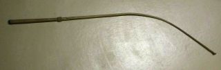 Vintage Equestrian Nylon Braided 48” Horse Riding Crop Whip Amish Horse & Buggy