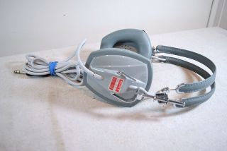Vintage Sony Dr - 3c Stereo Headphones Headset -