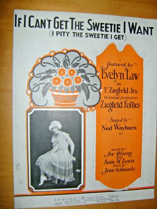 Vintage Sheet Music 1923 - If I Can 