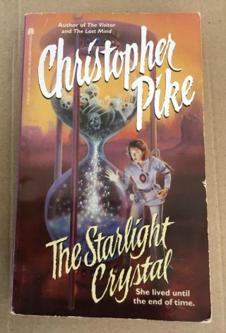 Christopher Pike Starlight Crystal Vintage Pprbck Book Ya 1st Edition Orig 1996