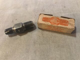 Vintage Spark Plug Hole Thread Chaser No.  Sp1 For 14mm & 18mm