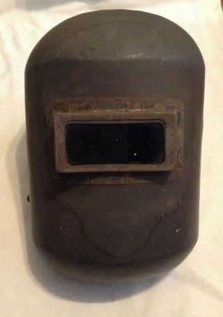 Vintage Full - Face Welders Mask Helmet