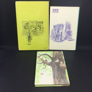3 VINTAGE YA BOOKS: THE TREE HOUSE MYSTERY,  THE SNOWSTORM,  CHARLIE & THE CHOCOLA 2