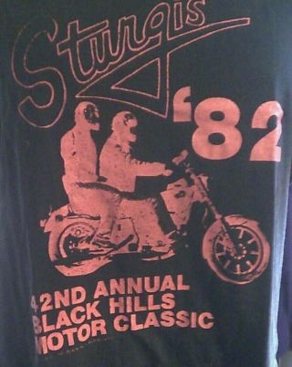 1982 Sturgis Motor Classic Harley Davidson Johnny 
