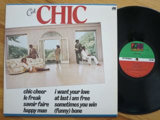 Rare Vintage Press Vinyl - Chic - C 