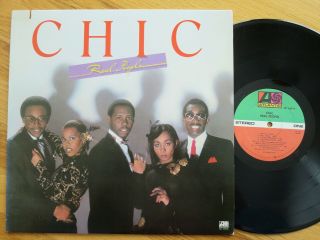 Rare Vintage Press Vinyl - Chic - Real People - Atlantic Records Sd 16016 - Nm