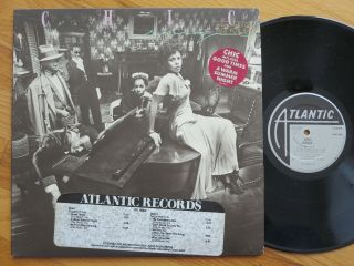 Rare Vintage Press Vinyl - Chic - Risque - Atlantic Records Sd 16003 - Nm