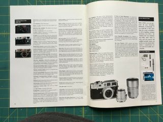 Vintage Leica M6 Sales Brochure 2