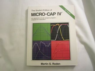 The Student Edition Of Micro - Cap Iv By Martin S.  Roden - Vintage Disc