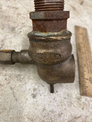 Scarce Essex Brass Antique Hit And Miss Gas Engine Carburetor 2