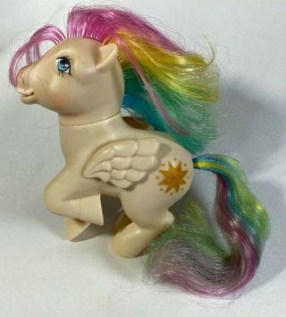 My Little Pony Vintage G1 1983 Rare Starshine Pegasus Rainbow Sunshine