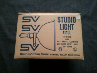 Vintage Smith Victor Photo Studio Flood Light A10ul