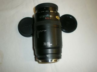 Vintage Canon Ef 70 - 210mm Macro Zoom Lens 1:4 With Caps
