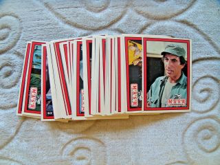 Vintage 1982 Donruss Mash 4077 Complete Set 66 Cards
