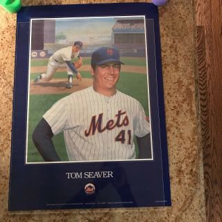 Tom Seaver Day Ny Mets Shea Stadium 7/24/1988 Poster 19 