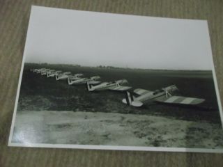 Orig Photo Italian Air Force Breda Ba.  39 Line Up