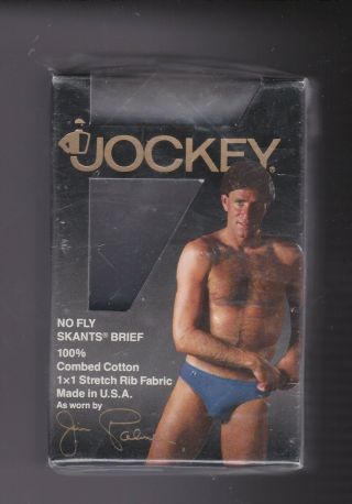 Vintage Jockey Underwear Jim Palmer Endorsed Package Box