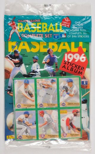 Major League Baseball 1996 Sticker Album Complete Set Fleer Skybox