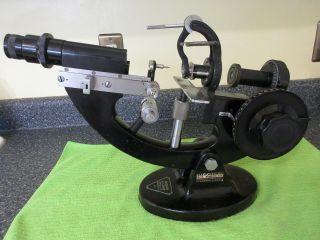 Vintage Antique Optometrist Bausch & Lomb Lensometer Model 21 - 65 - 70