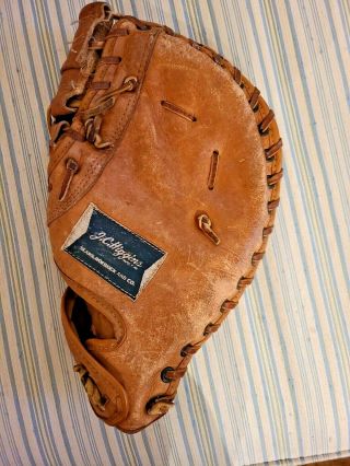 Vintage " Moose Skowron " Left - Handed First Base Baseball Mitt