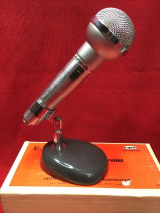Vintage Lafayette 4 - Way Crystal Microphone 99 - 46443 1