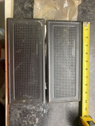 Metal 4x10 6x9 5x7 Speaker Grills Custom Install Vintage Metal