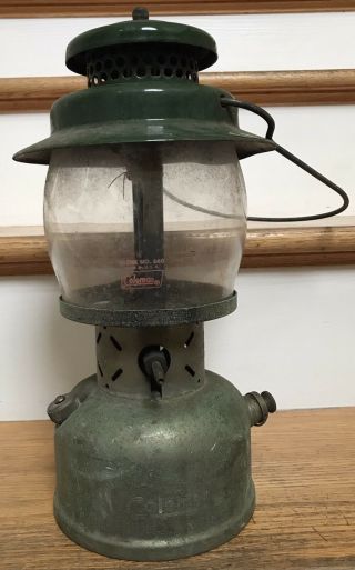 Vintage Coleman 237 - 299 Single Mantle Kerosene Lantern 10 64