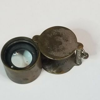 Antique/Vintage Mohrson Jewelers Loupe Magnifying Glass France Rare Ring 2