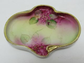 Vintage Nippon Hand Painted Candy Nut Trinket Dish