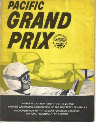 1962 Laguna Seca Pacific Grand Prix Pre - Can Am,  Formula Junior Roger Penske