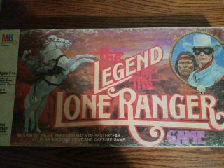 Vintage 1980 The Legend Of The Lone Ranger Board Game 100 Complete