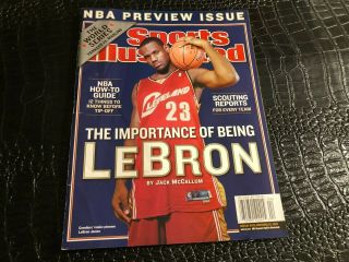 Nov 20 2003 Sports Illustrated Lebron James - Cleveland Cavaliers No Label