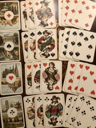 Dondorf Lhomnre Playing Cards German Antique Vintage Uspcc Nycc Us