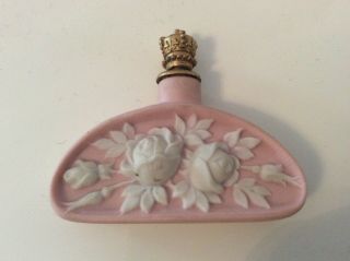 Fine Antique Rare Wedgwood Crown Stopper Perfume/scent Bottle.
