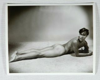 Vintage Male Nude,  Western Photography Guild Studio Pose,  1973,  4x5 Gay Interest