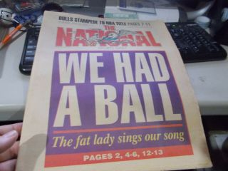 The National Sports Daily Newspaper Final Issue We Had A Ball 1991