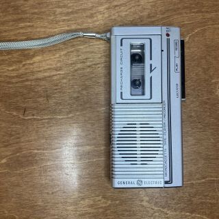 Vintage General Electric Microcassette Recorder Player 3 - 5325a