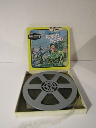 Vintage 8mm Movie Reel Standard Adventures Of Robin Hood Errol Flynn Ua 2209