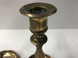 Candle Stick Holders - Made in England - Brass Pair looks Vintage (1 2 2