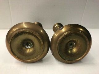 Candle Stick Holders - Made in England - Brass Pair looks Vintage (1 2 3