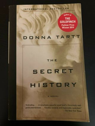 The Secret History: A Novel By Donna Tartt (1992,  Trade Paperback,  Vintage)