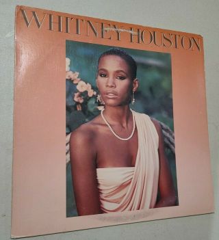 Vintage Whitney Houston " Debut " Arista Records Vinyl Lp 1985 Al 8 - 8212 Vg,  / Vg,