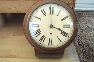 Antique Wooden Cased Wall Clock Spares.