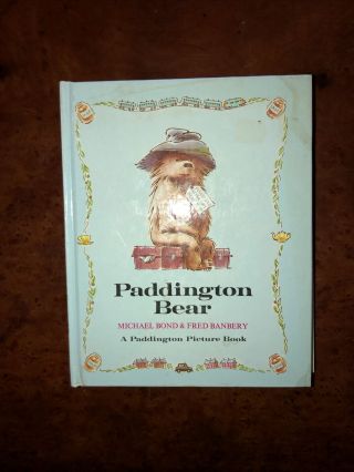 Vintage Paddington Bear Books,  1972 - Set Of 4 Hard Cover Picture Books