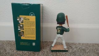MIKE PIAZZA - OAKLAND A ' S / ATHLETICS BALL PARK LIMITED EDITION - BOBBLE HEAD 2